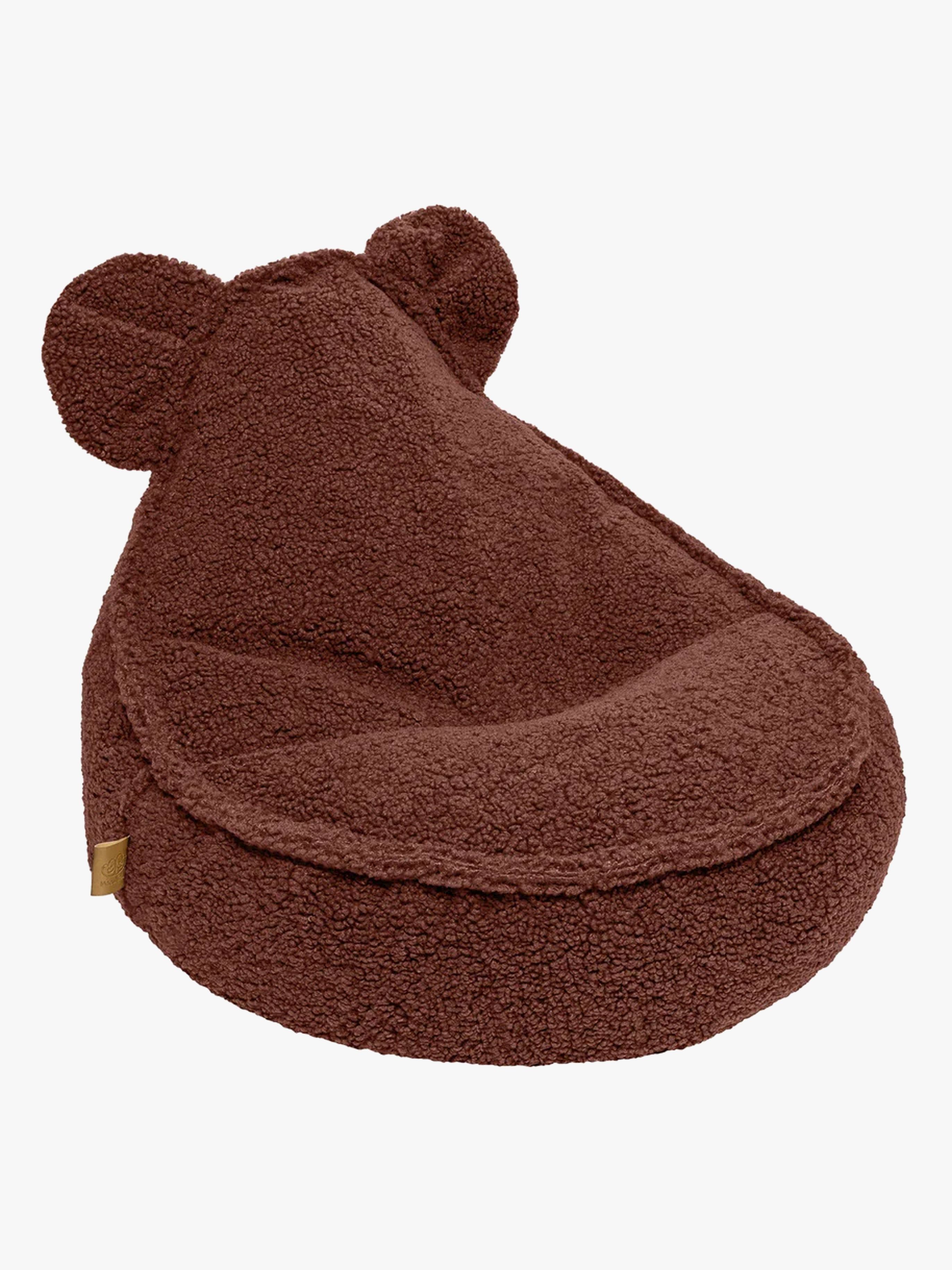 Meowbaby Bearly Sækkestol Teddy, Brown, Børnemøbler, Indretning børneværelse