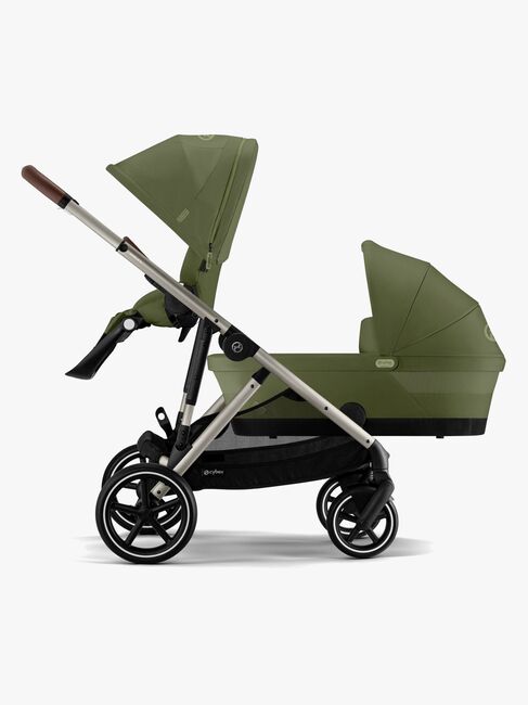 Cybex GAZELLE S Klapvogn, Taupe/Moss Green