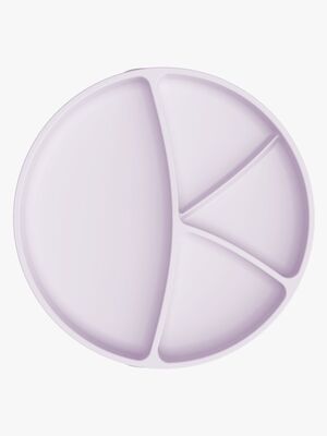 Everyday Baby Tallerken Silikone, Lavendelfarvet