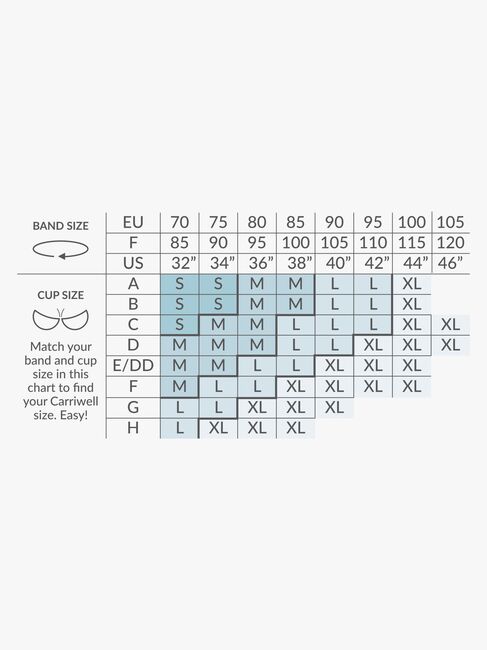 Carriwell Polstret Graviditets- & Ammebh Carri-Gel, Sort
