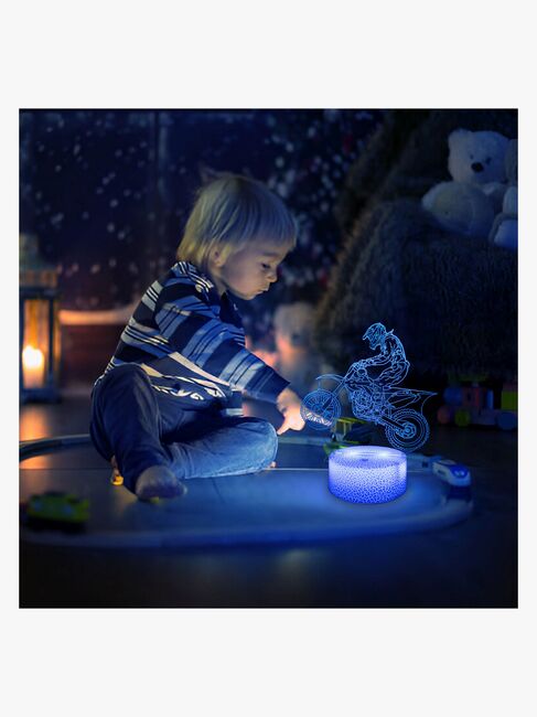 Powerpal 3D-Natlampe, Motorcykel