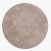KMCarpets Gulvtæppe Rund 160, Soft Greige