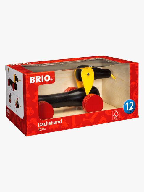 BRIO 30332 Træklegetøj Gravhund