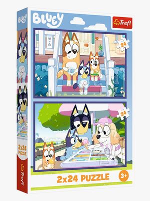 Trefl Bluey Puslespil 2x24 Brikker
