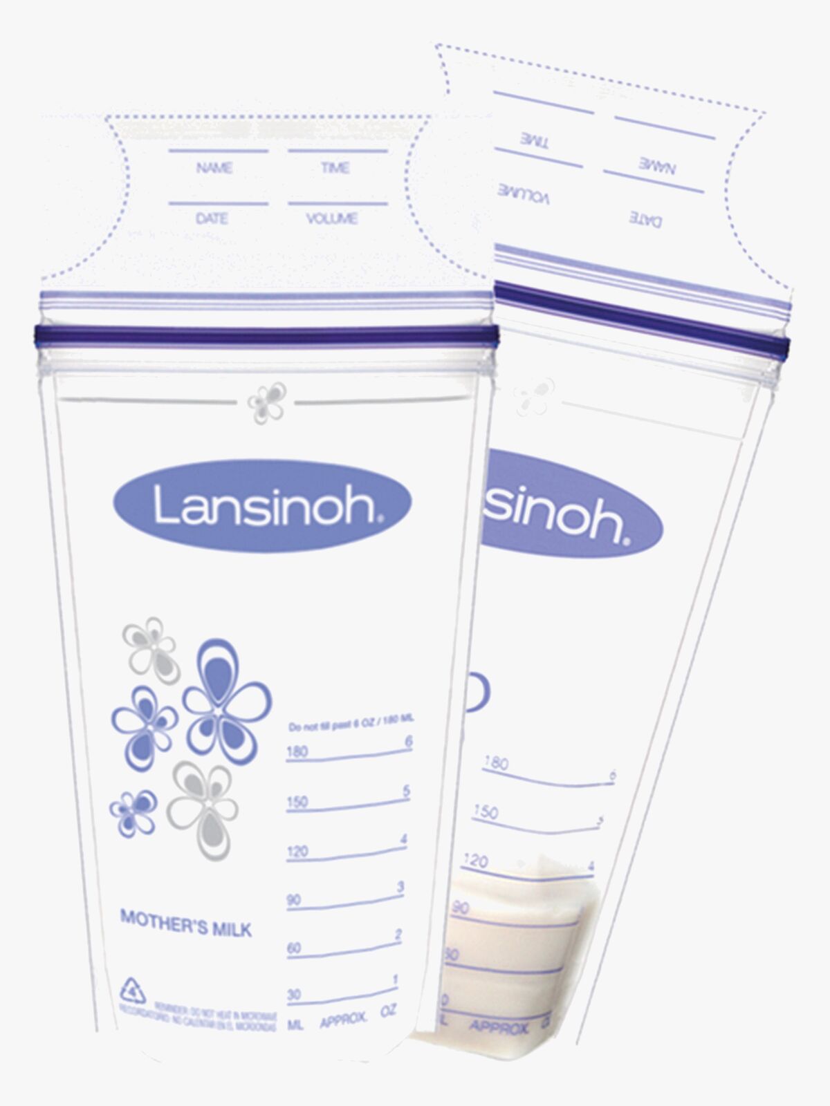 Lansinoh Poser til Modermælk 50 stk.