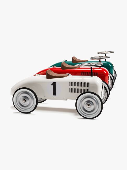 Mini Speeders Classic Gåbil, Hvid