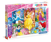 Disney Princess Brilliant Puslespil, 104 Brikker