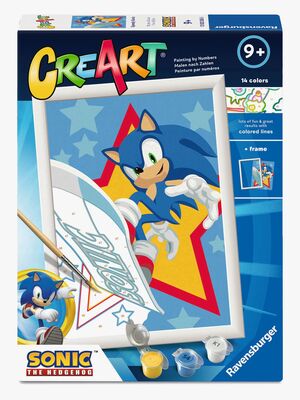 Ravensburger CreArt Malesæt Speedy Sonic