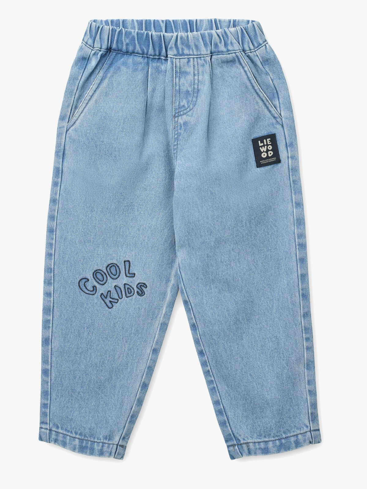LIEWOOD Borris Placement Denimbukser, Cool Kids/Light Blue Denim