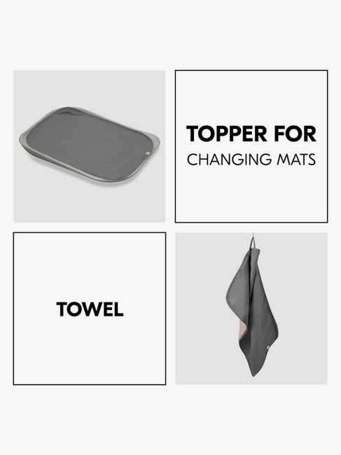 Hauck Liner Puslepude, Dark Grey