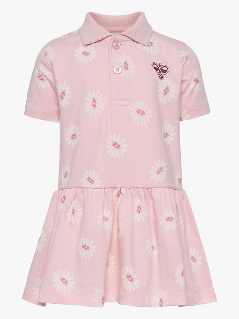 Hummel Polo Mini Regular Flower Kjole, Pale Lilac