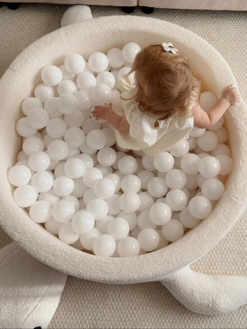 MeowBaby Boucle Turtle Boldbassin, Dusty Ice Blue