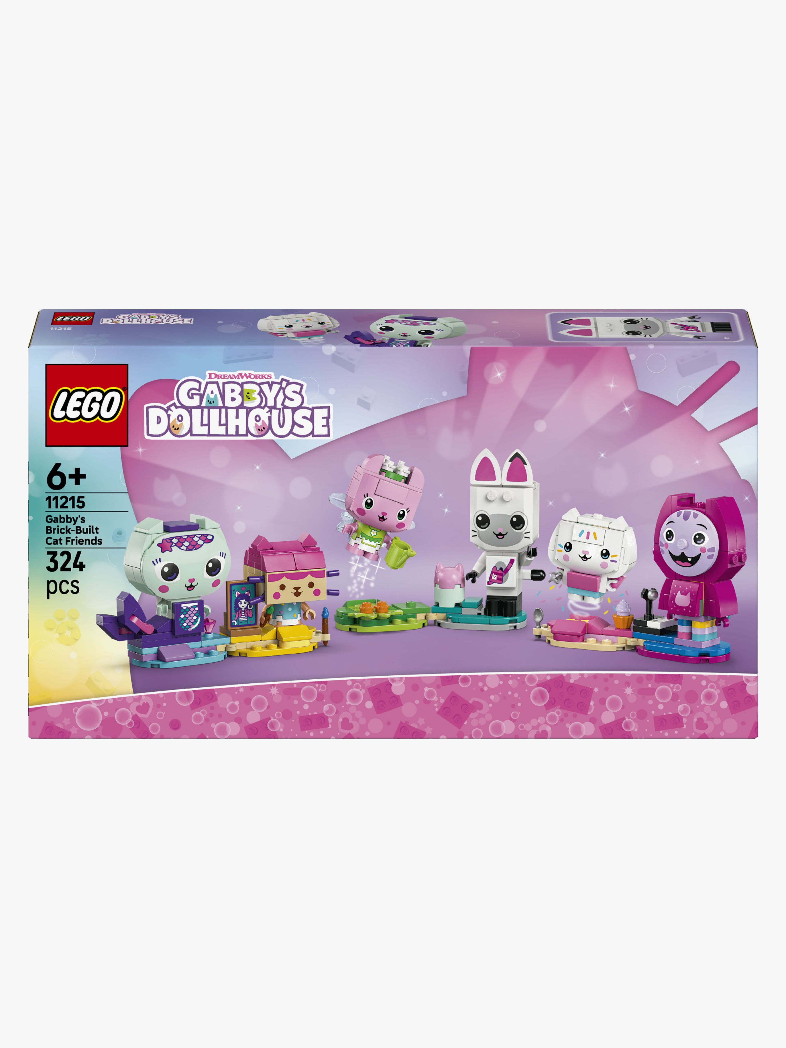 LEGO Gabby's Dollhouse 11215 Gabbys klodsbyggede kattevenner