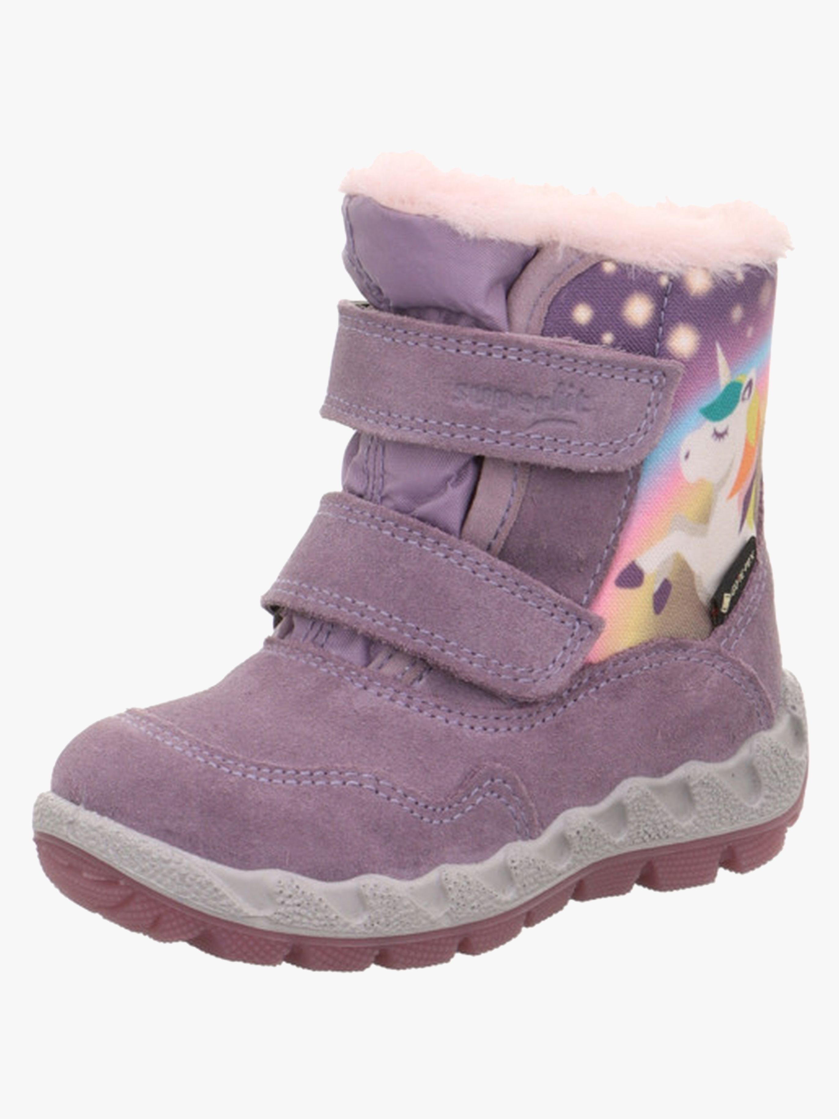 Superfit Icebird Vinterstøvler, Purple/Pink/Glitter, 24