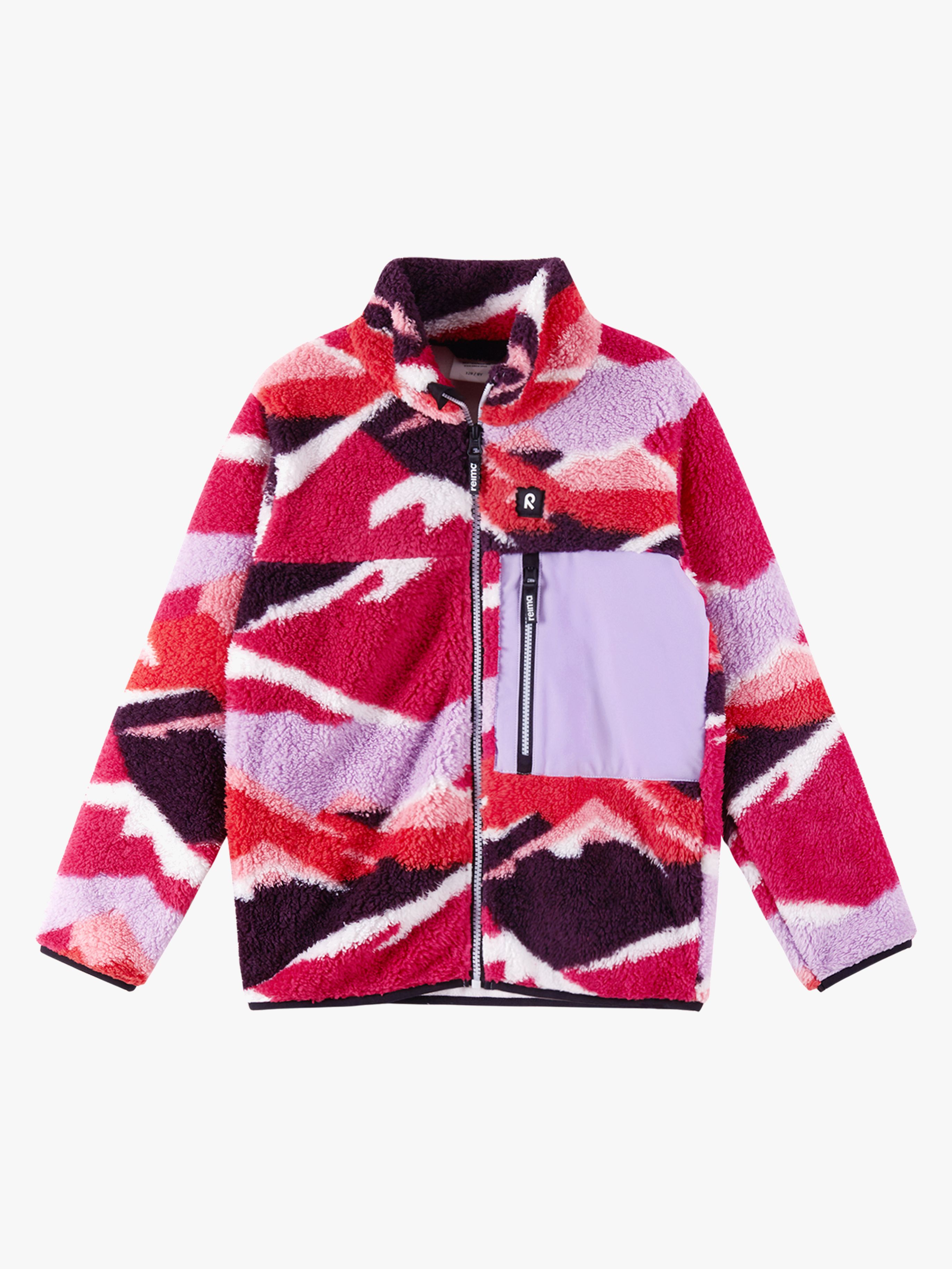 Reima Turilas Fleecetrøje, Rosy Berry, 110