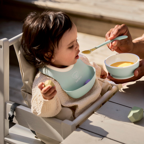 BabyBjörn Spisesæt 3 Dele, Lys Grøn