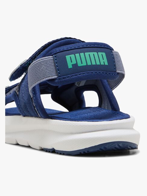 Puma Evolve Sandaler, Blue/Vibrant Green