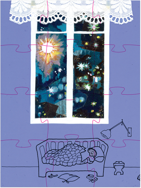 Barbo Toys Alfons Åberg Deco Puslespil 3-i-1