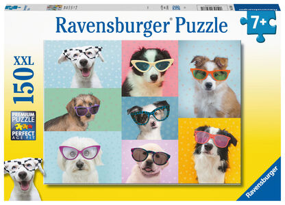 Ravensburger Puslespil Sjove Hunde 150 Brikker