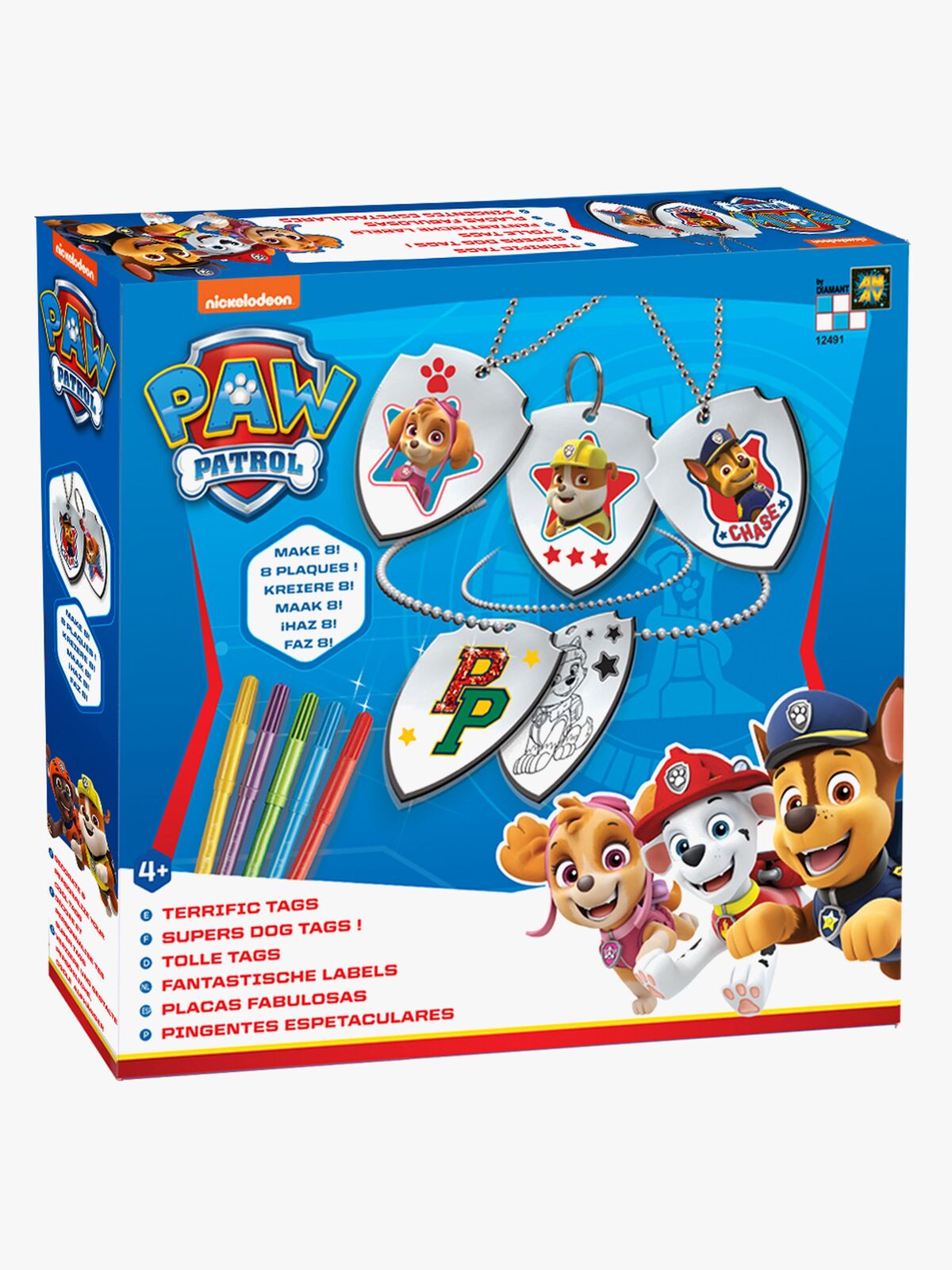 Paw Patrol Terrific Tags Smykkesæt