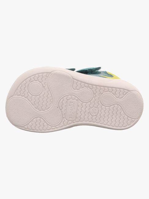 Superfit Superfree Barefoot WP Mid Sneakers, Grøn/Gul