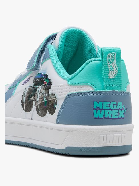 Puma Caven 2.0 Lo Hot Wheels AC+ PS Sneakers, Cool Blue/White/Aquatic