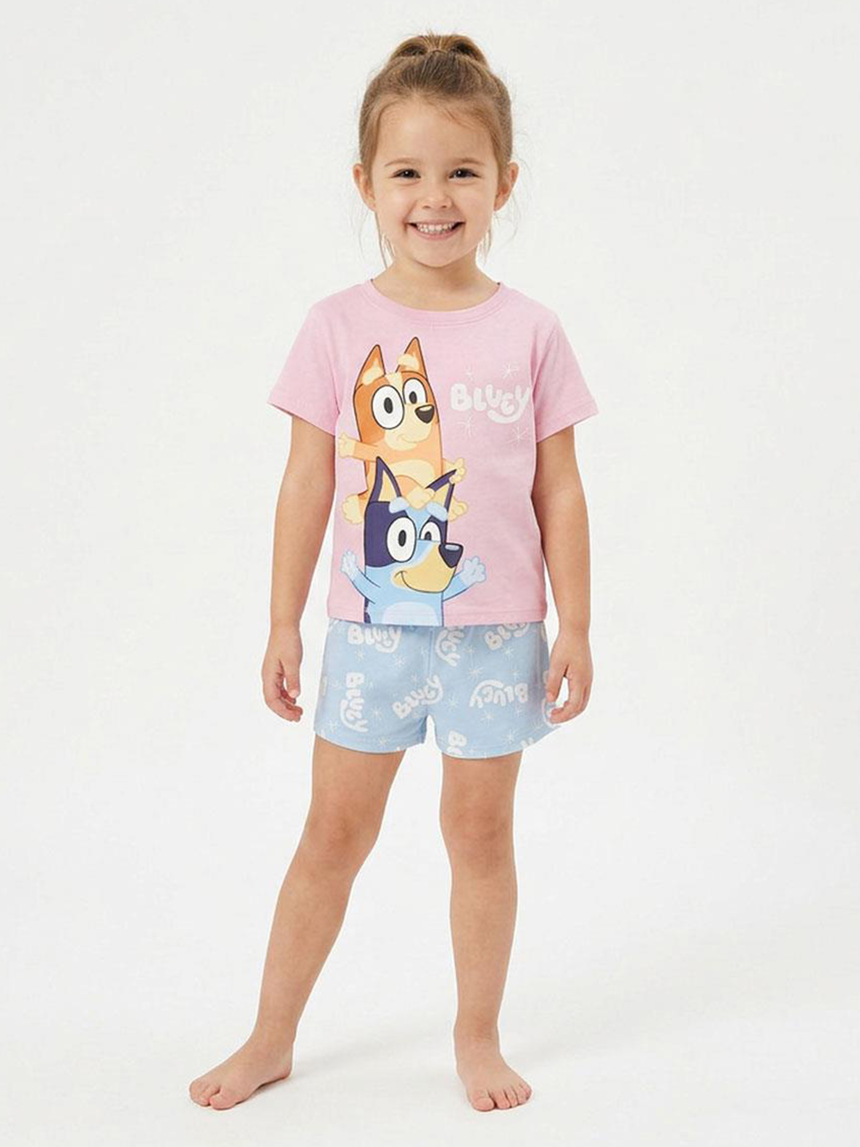 Bluey Pyjamas, Light pink, 104-110