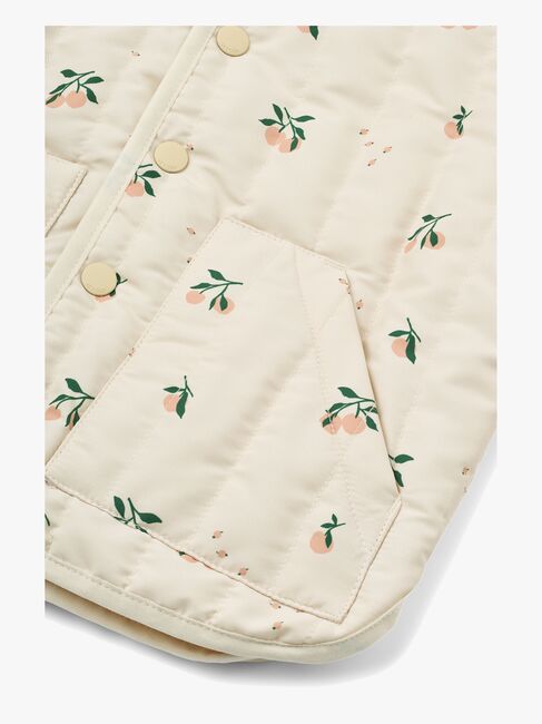 Liewood Bea Quiltet Jakke , Peach / Sea Shell LW19893-1542-3133_4c.jpg