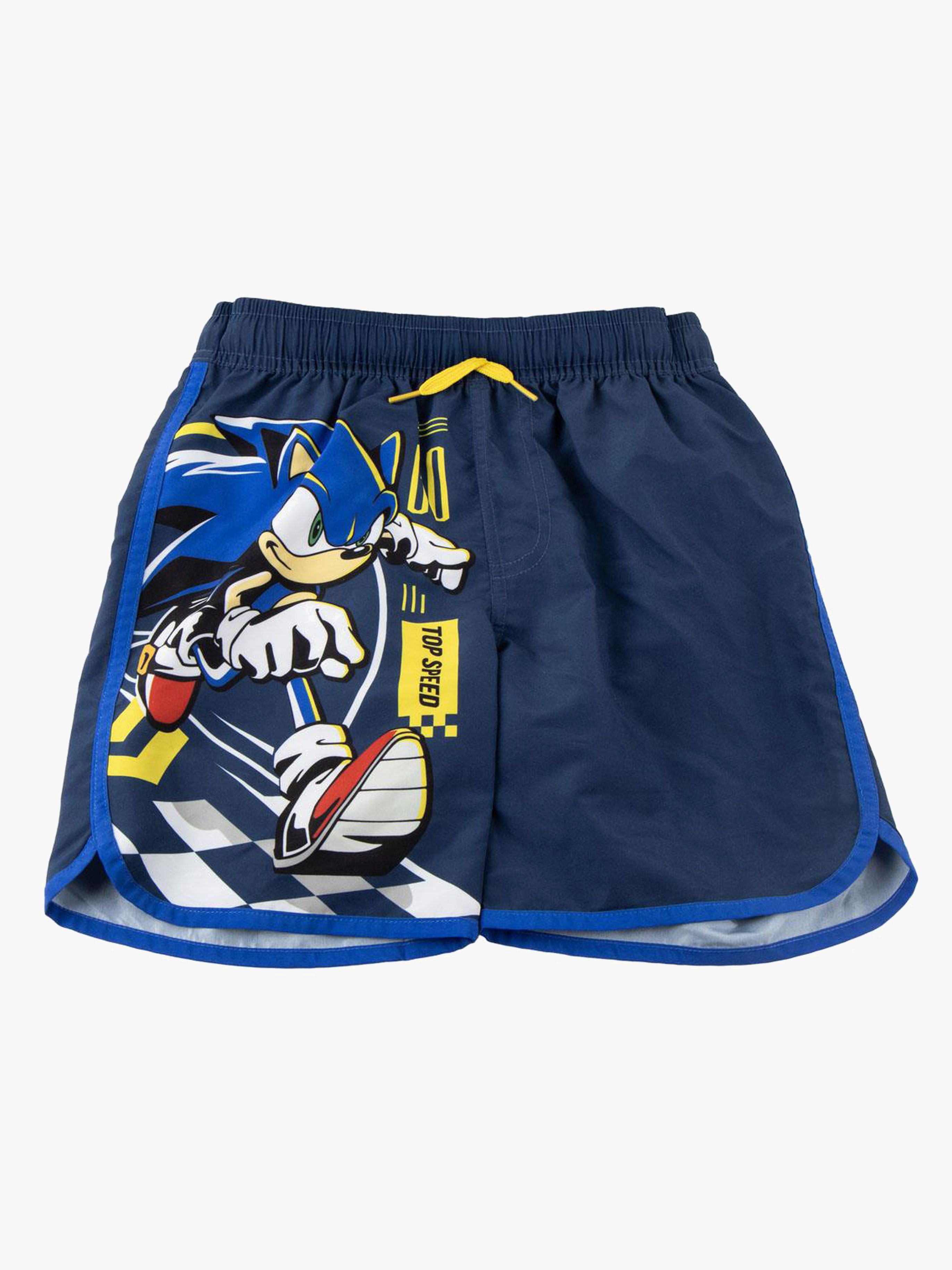 Sonic Badeshorts, Mørkeblå, 152-158