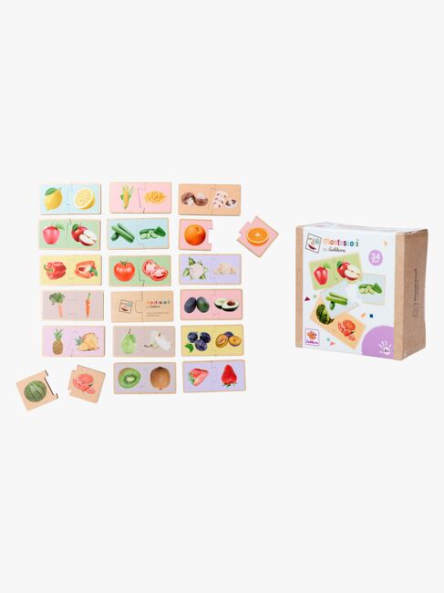 Eichhorn Montessori Puslespil 36 Brikker