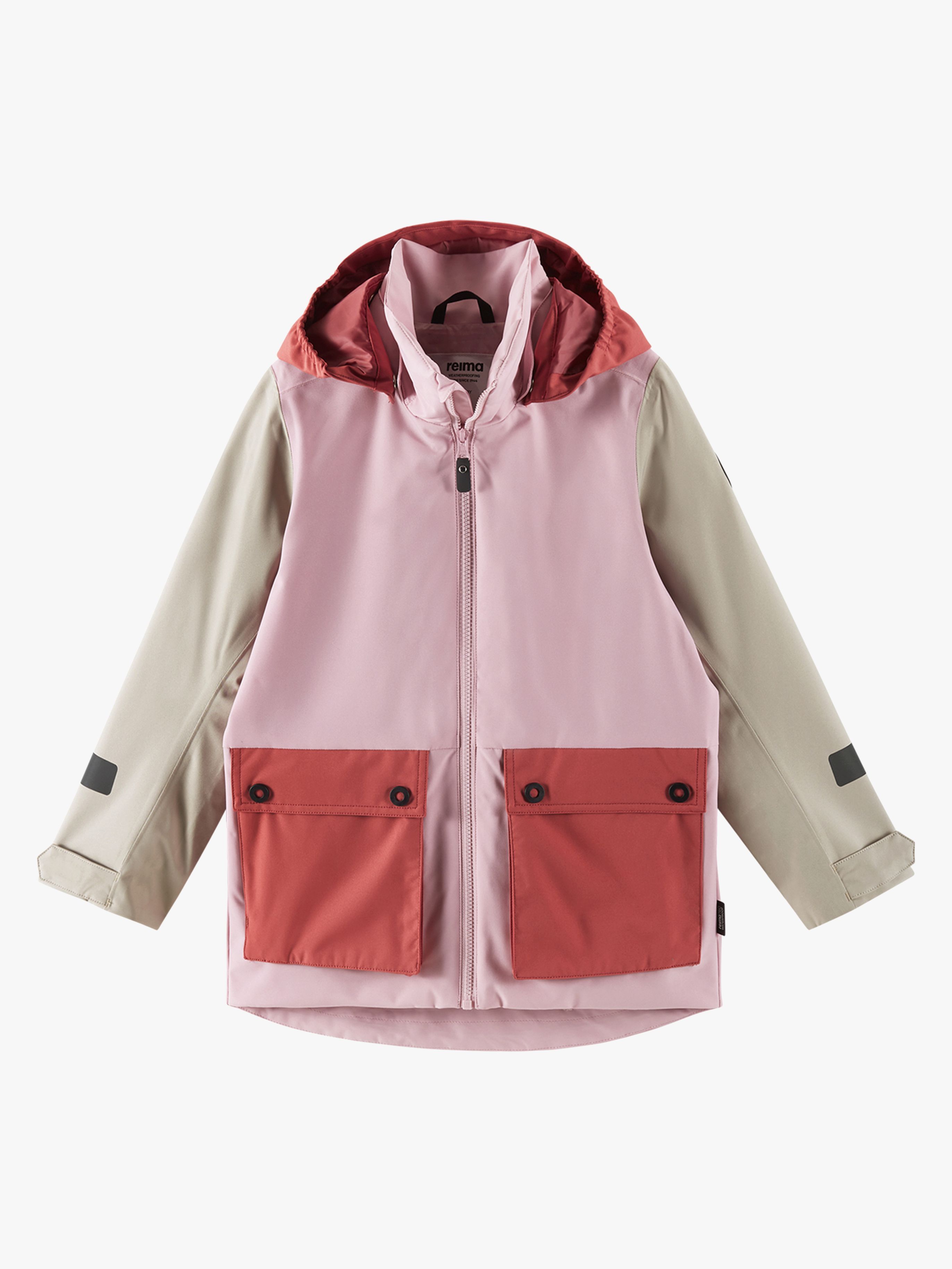 Reimatec Sysma Skaljakke, Grey Pink, 110