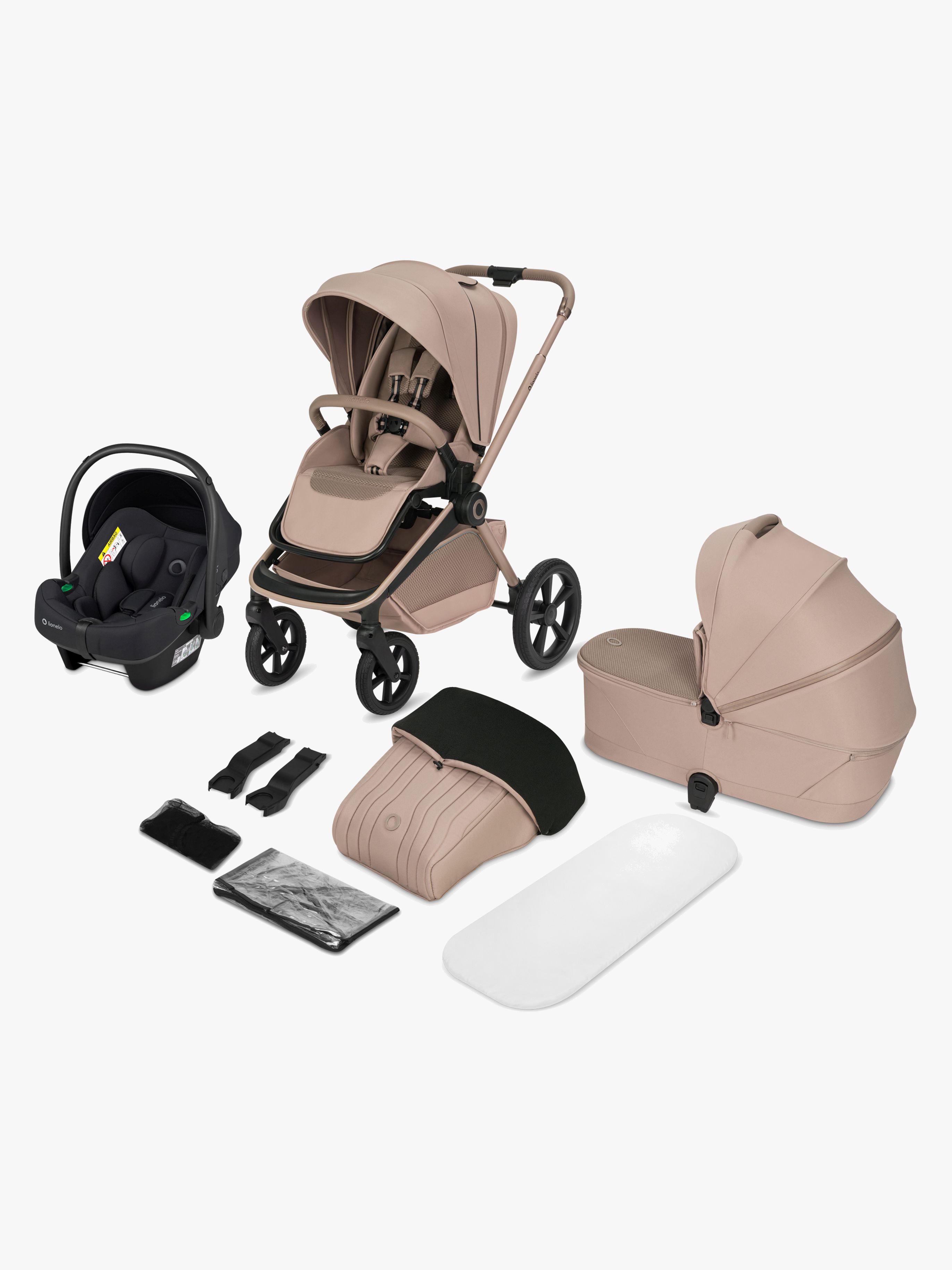 Lionelo FREYA 3-in-1 Duovogn, Beige Sand