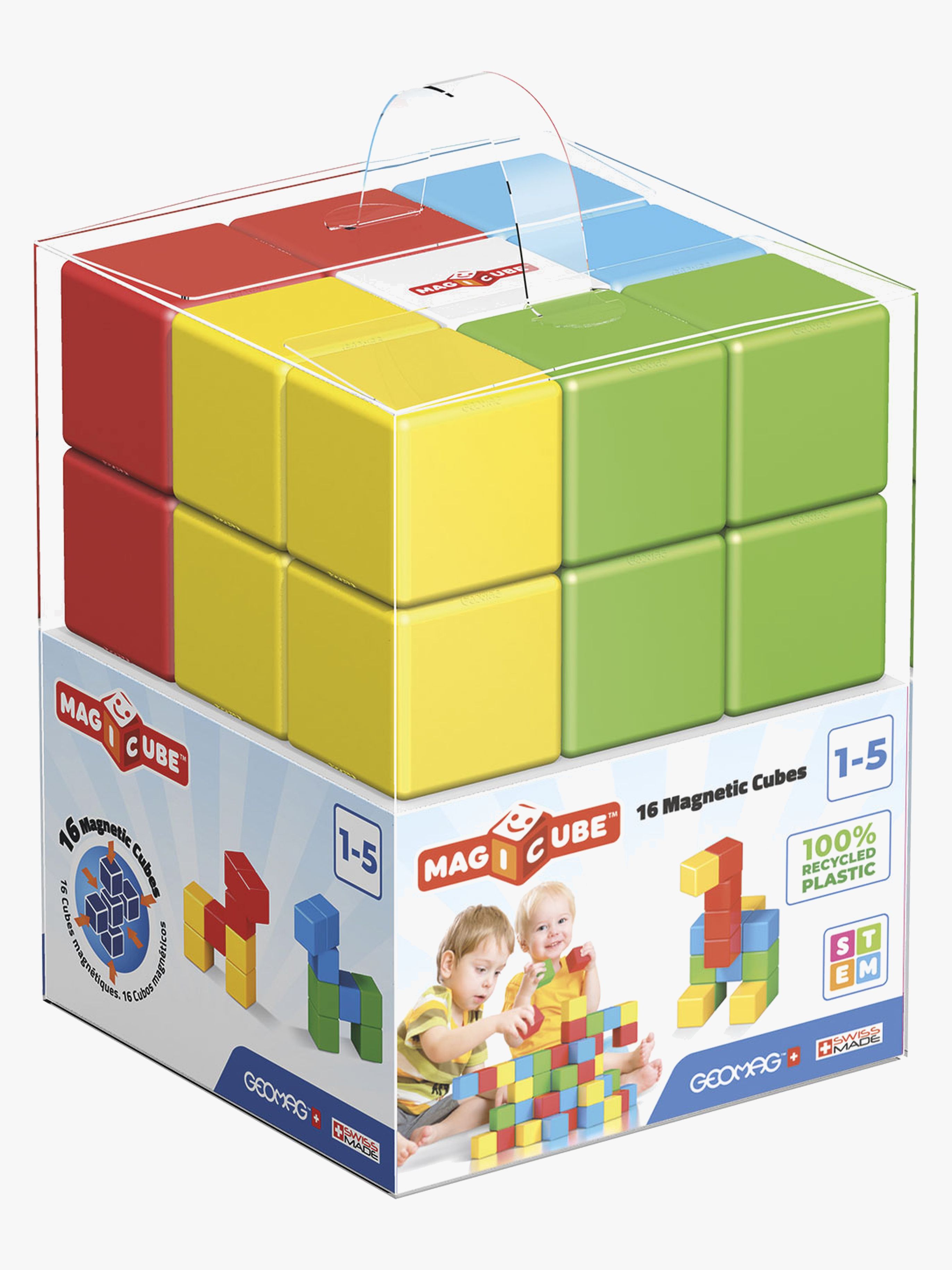Geomag Magicube Byggesæt Full Color Crystal 16 Dele