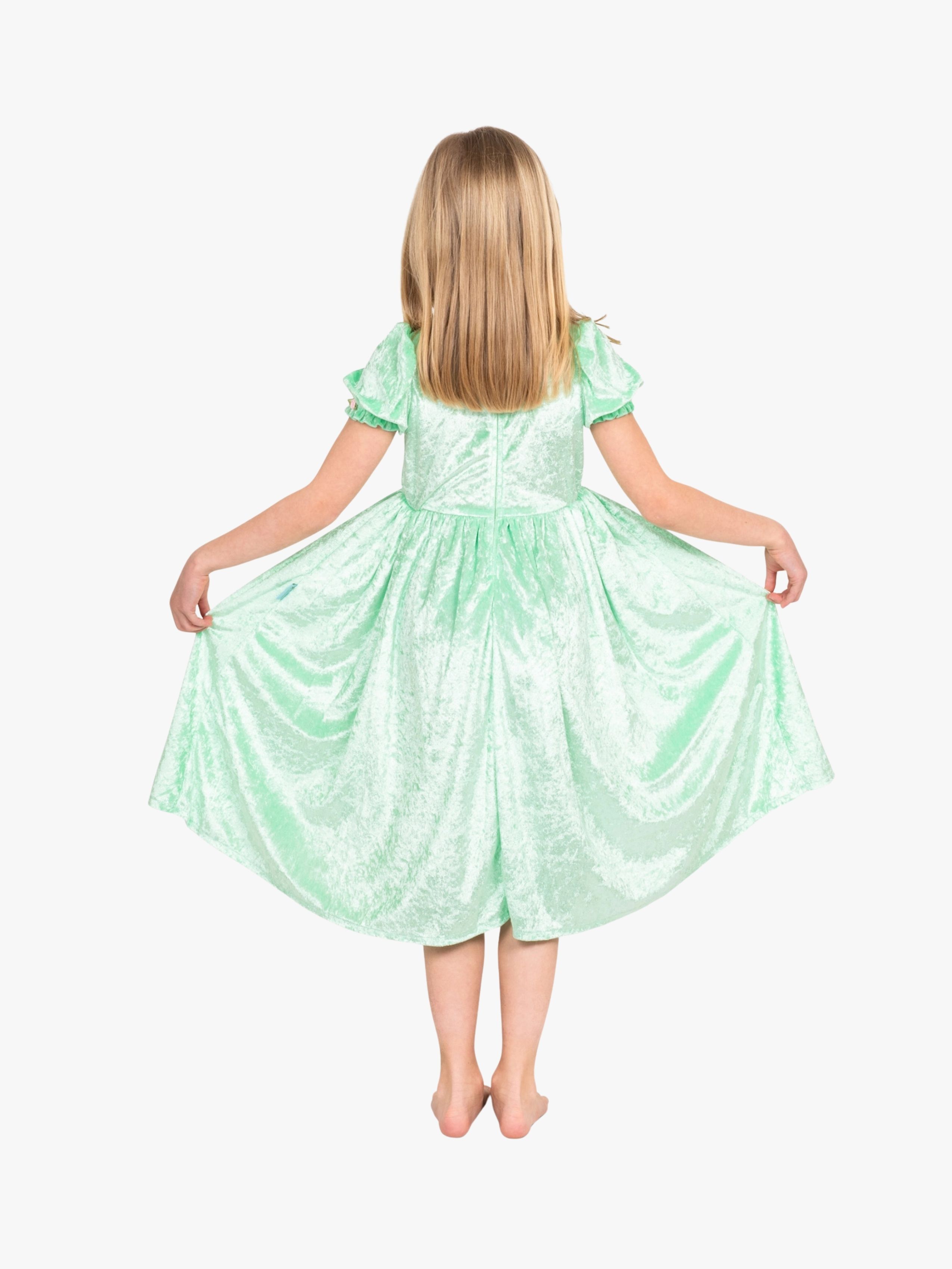 Den Goda Fen Prinsessekjole, Grøn, 104