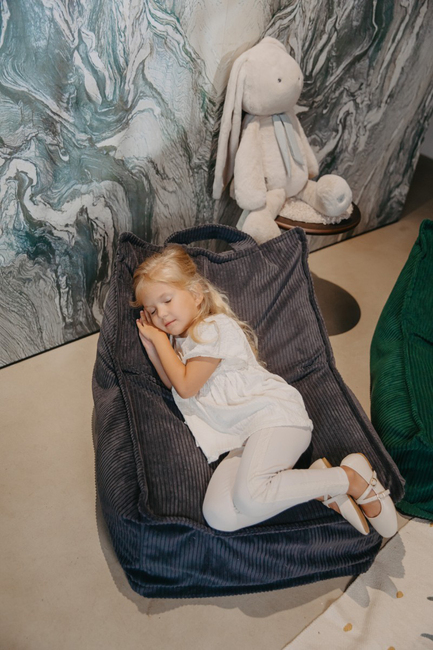 Yappy Kids Yappyhug Sækkestol, Anthracite