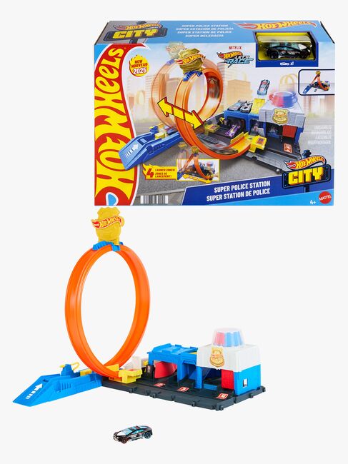 Hot Wheels City Super Politistation Racerbane