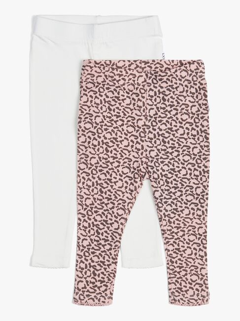 Luca & Lola Lexi Leggings 2-pak, Pink Leo 