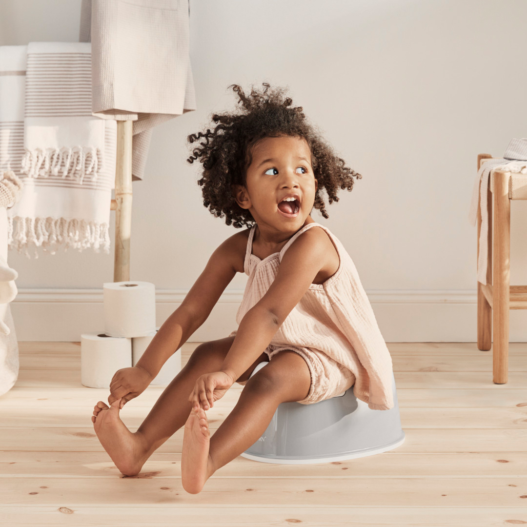 BabyBjörn Smart Potte, Grey/White