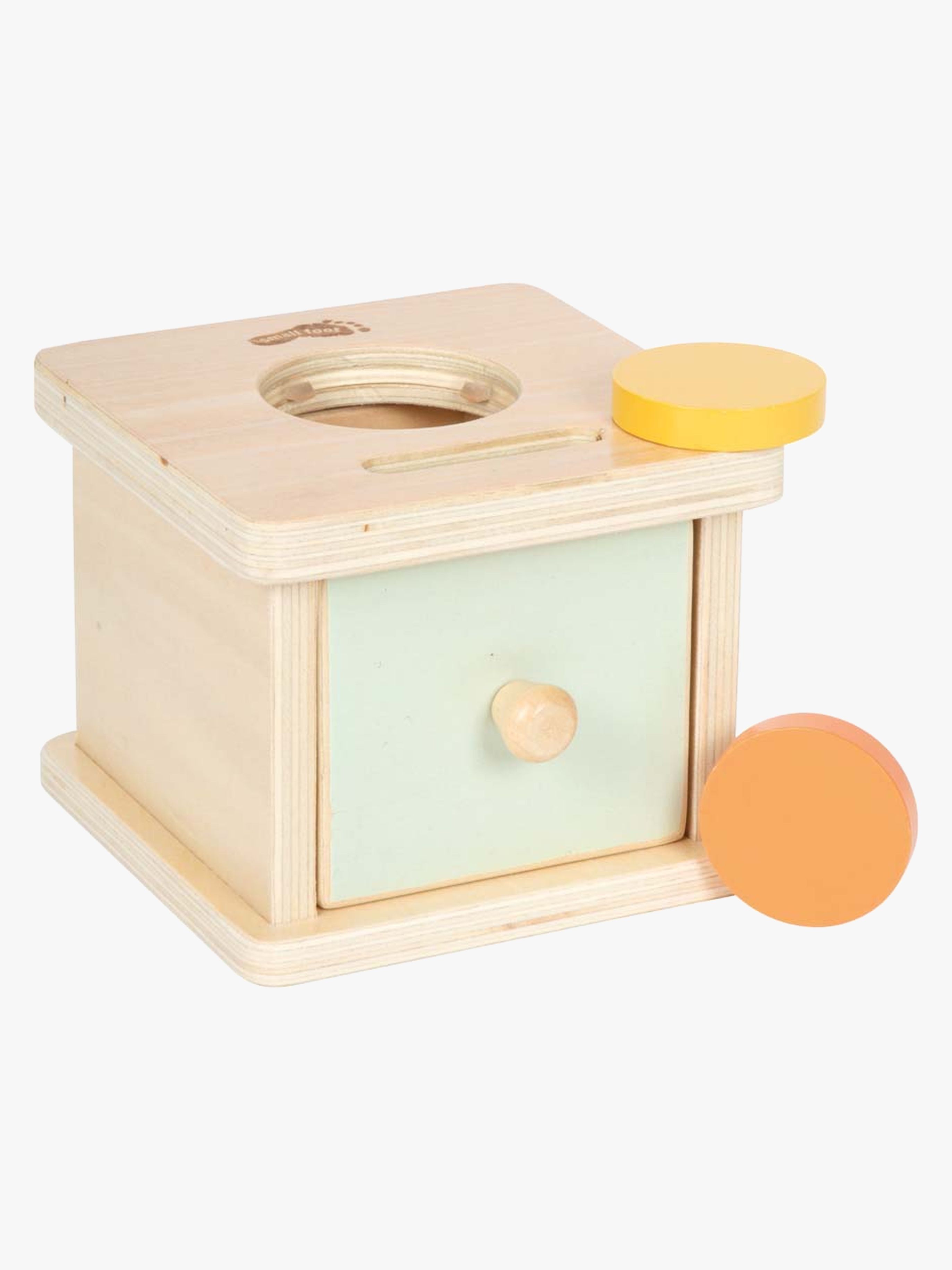 Small Foot Montessori Indstiks- Og Boldkasse