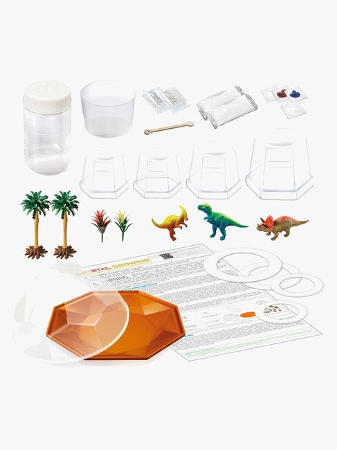 4M Eksperiment Krystallerdyrkning Dinosaur