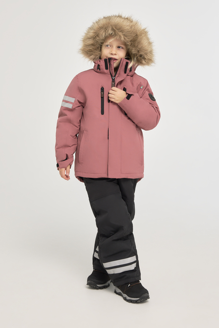 Lindberg Polar Vinterjakke, Mørkepink