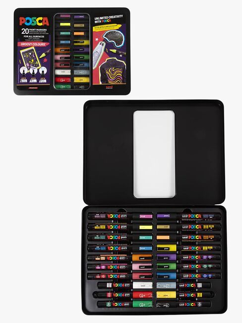 Posca Tuschpenne i Etui 20 Stk.