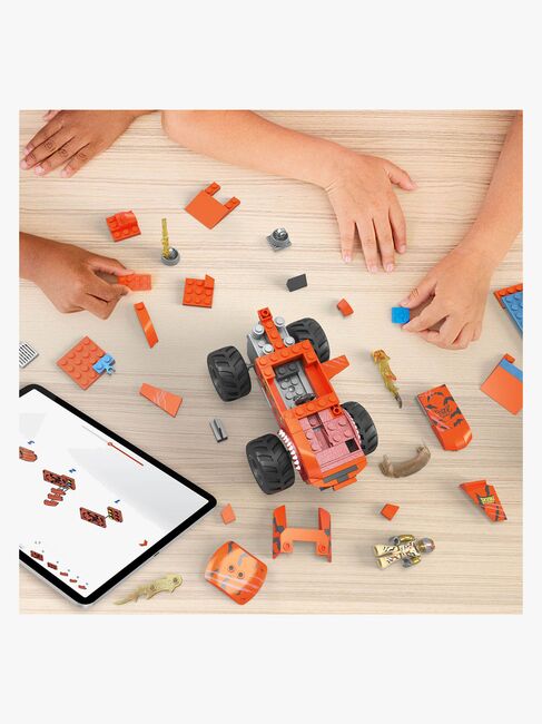 Mega Hot Wheels Bilsæt Smash N Crash Tiger Shark Chomp Course, 245 dele