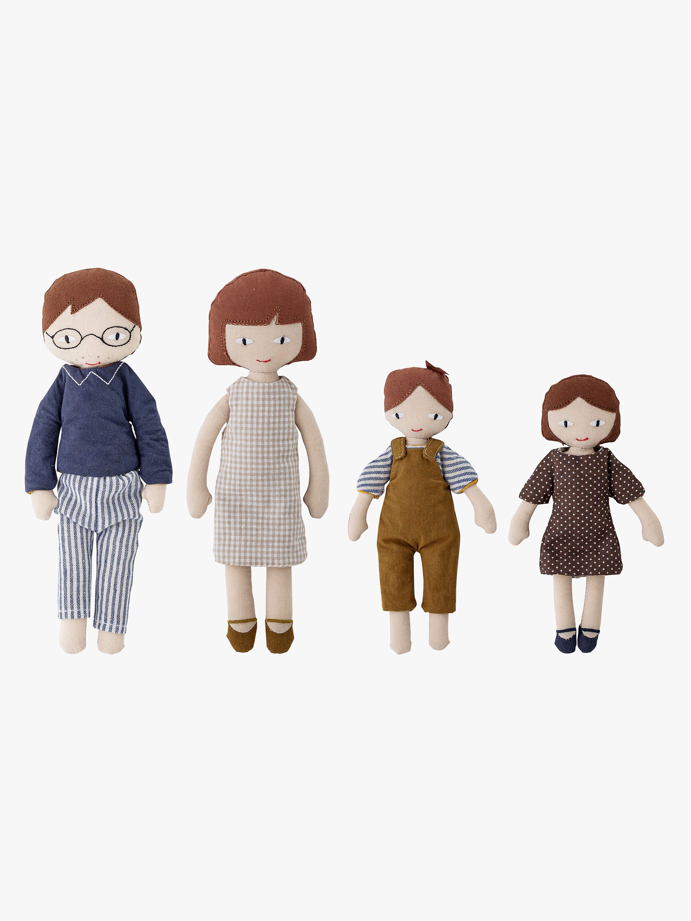 Bloomingville MINI Dukker Familien Webster 4 Stk.