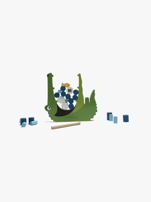 BS Toys Krokodille Børnespil , Multifarvet