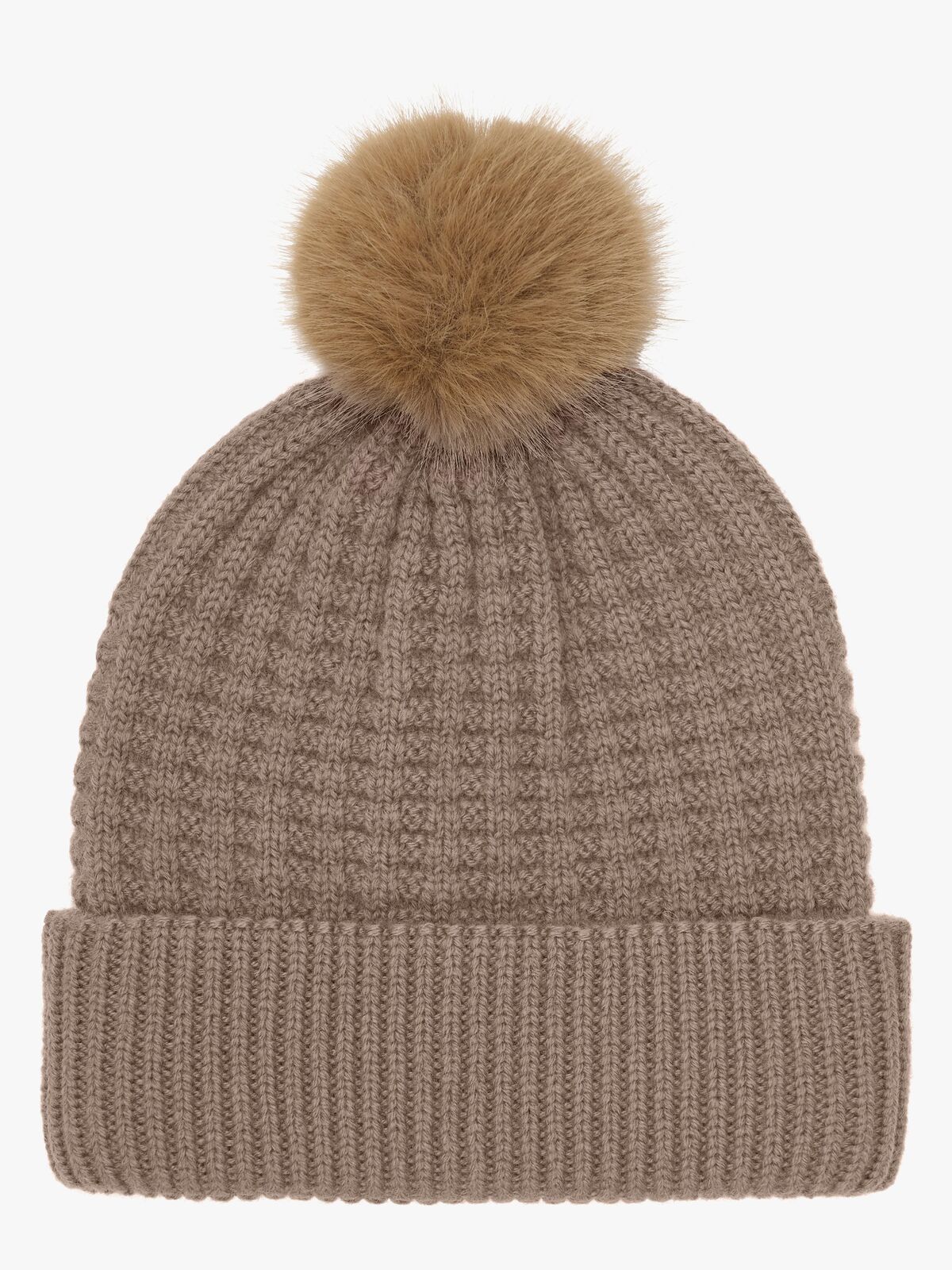 EN FANT Hue Uldblanding med Kunstpels, Fungi