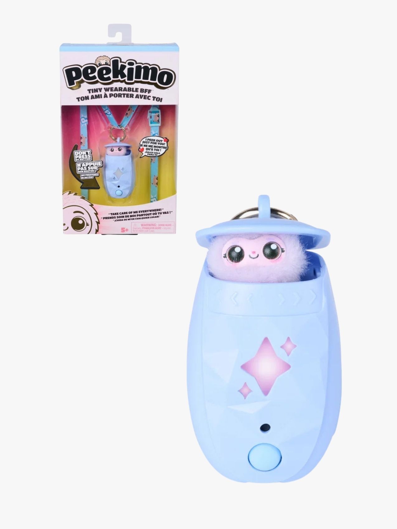 Peekimo Interaktivt Kæledyr Boo, Blå