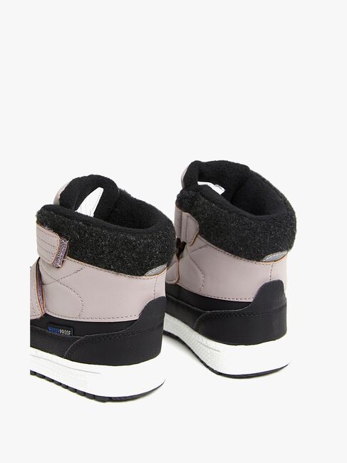 Nordbjørn Husky Vinterstøvler, Black/Old Pink