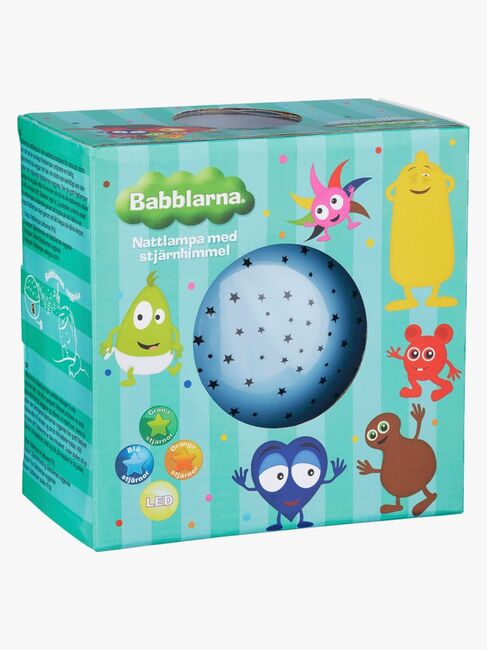 Babblarna Natlampe m. Stjernehimmel & Vuggevise