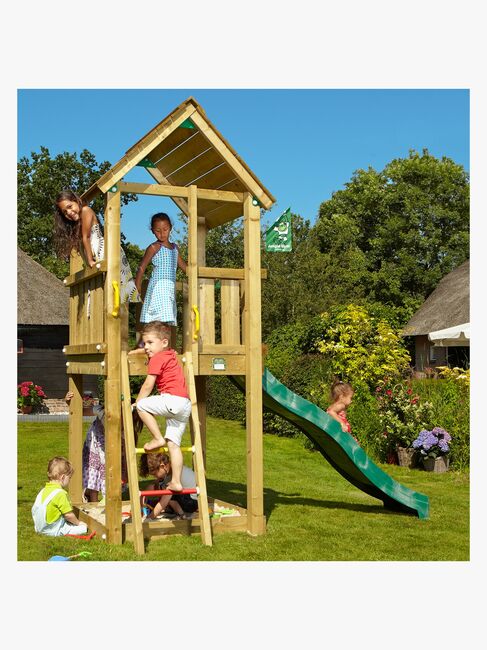 Jungle Gym Legetårn Club inkl. Rutsjebane